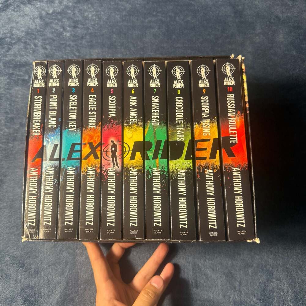 Alex Rider The Complete Missions 10-Book Box Set by Anthony HorowitzVolumes 1-10